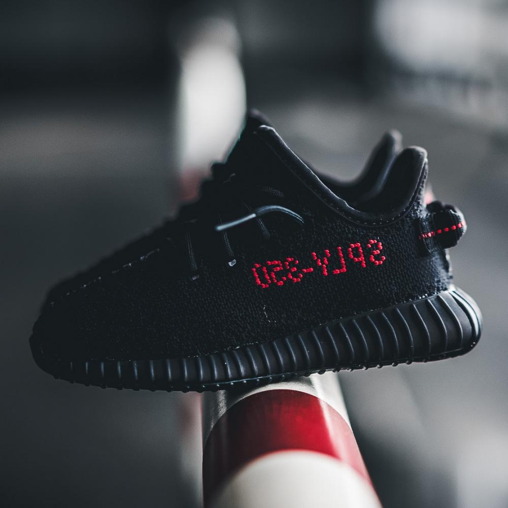 Adidas Yeezy Boost 350 V2 Infant Core Black-Red — Kick Game