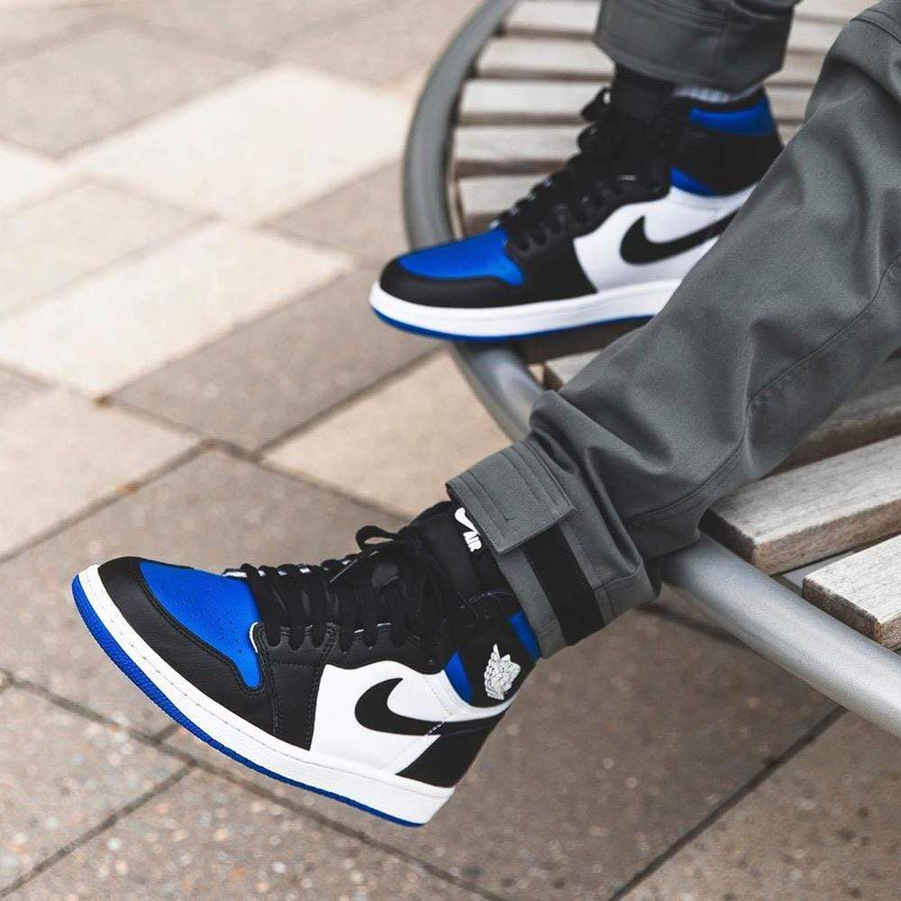 Air jordan 1 royal 2024 toe