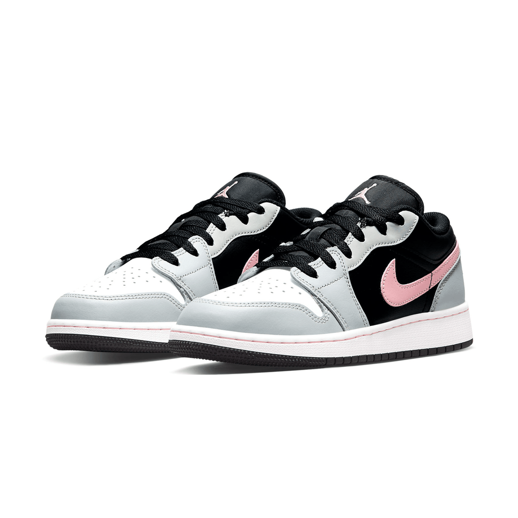 Air Jordan 1 Low GS 'Grey Fog Bleached Coral' - Kick Game