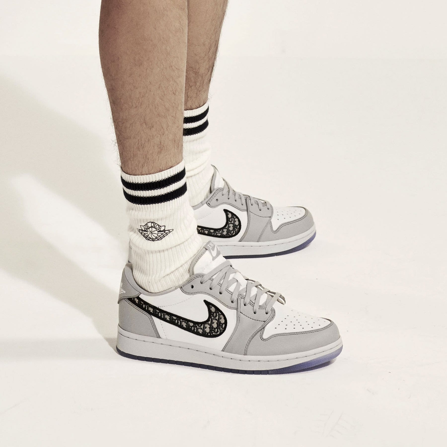 Dior x Air Jordan 1 Low Kick Game