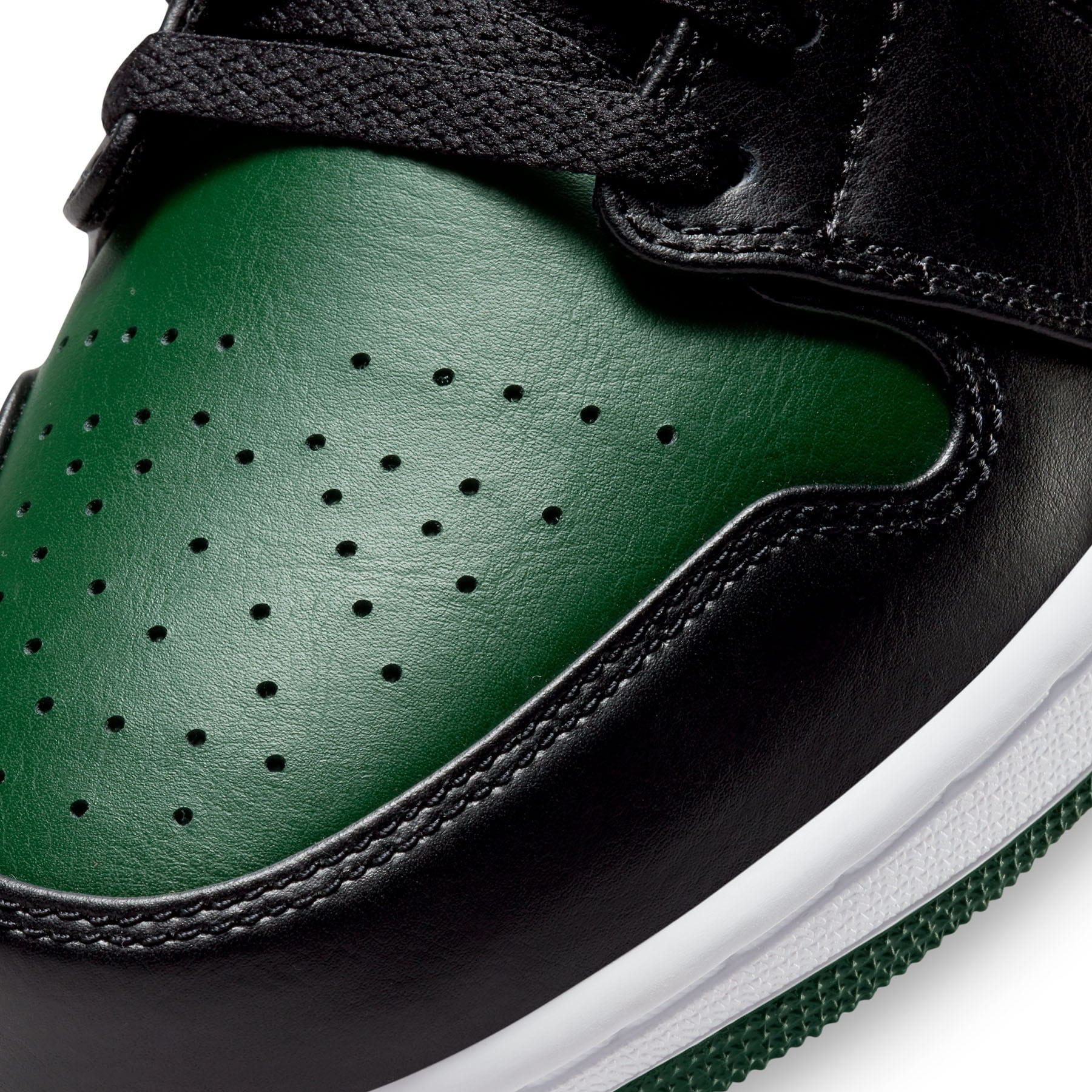 Aj1 best sale green toe