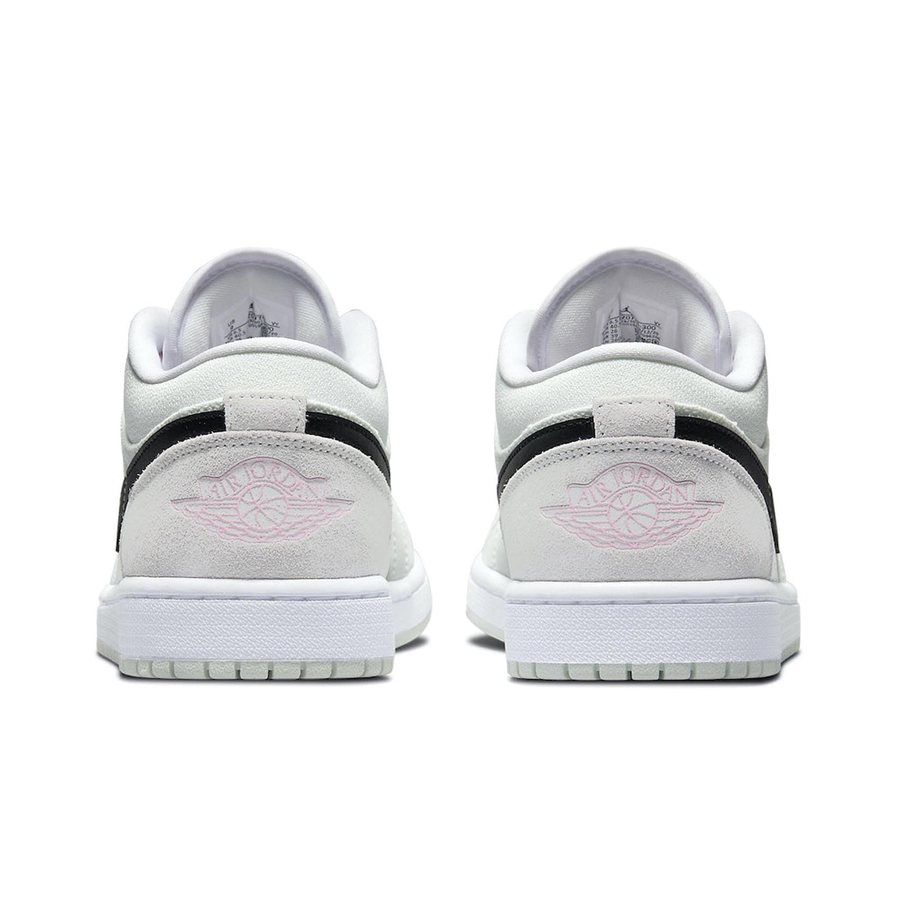 Jordan gris outlet con rosa