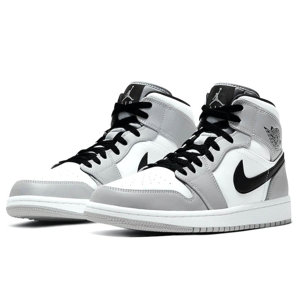 Black and grey store air jordan 1