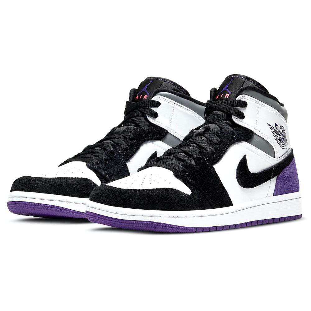 Shops Air Jordan 1 mid varsity purple ps 11