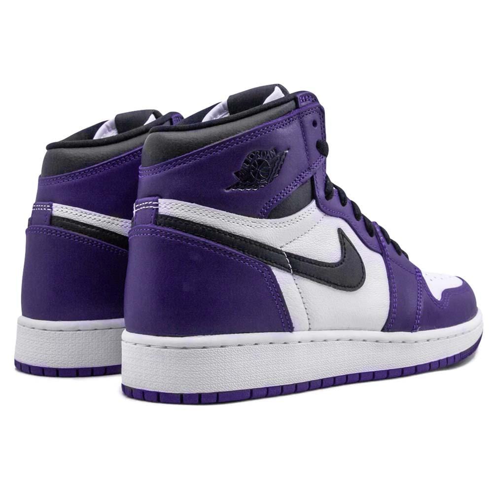 Air jordan 1 hot sale mid court purple