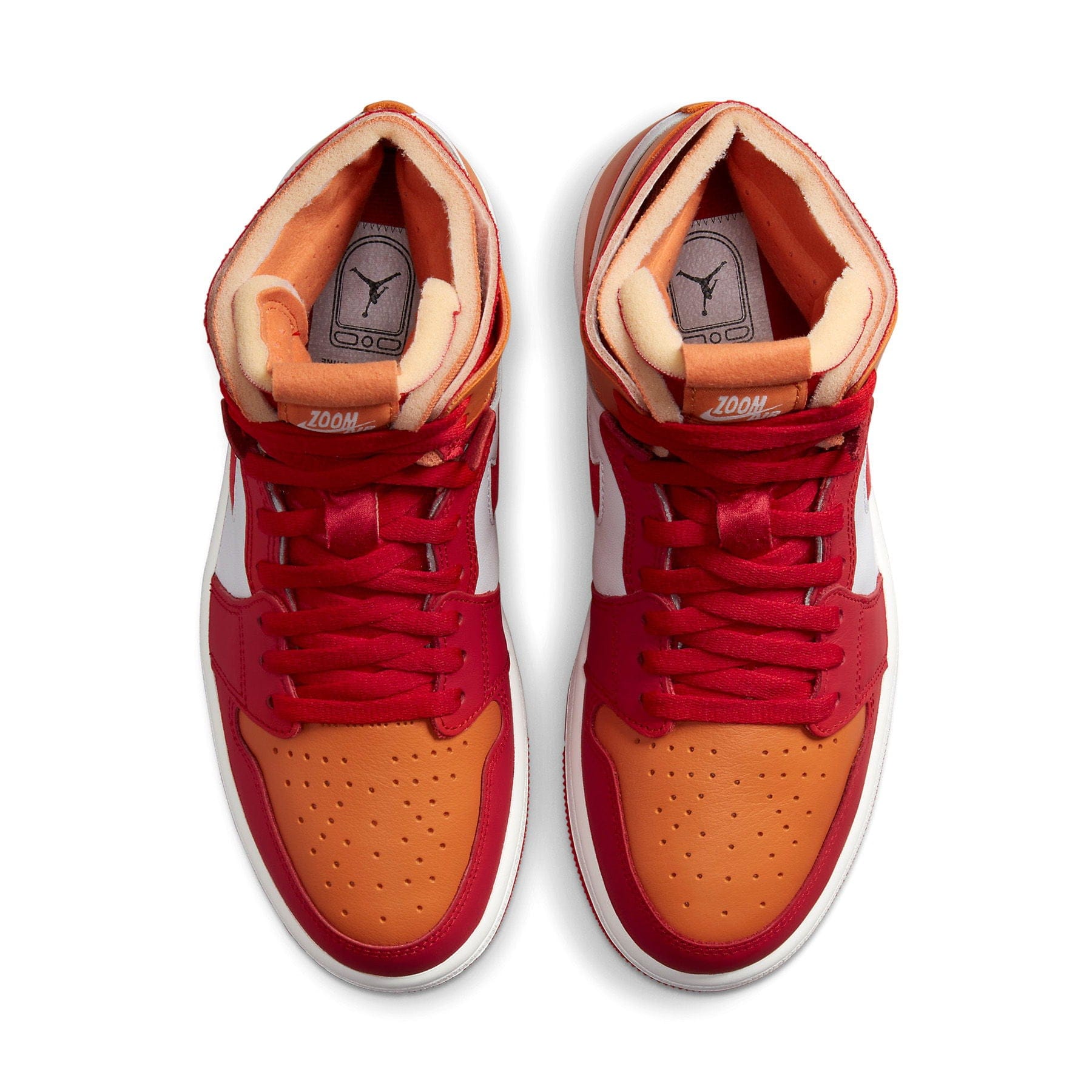 Air Jordan 1 Zoom Air Comfort Wmns 'Fire Red Hot Curry' — Kick Game