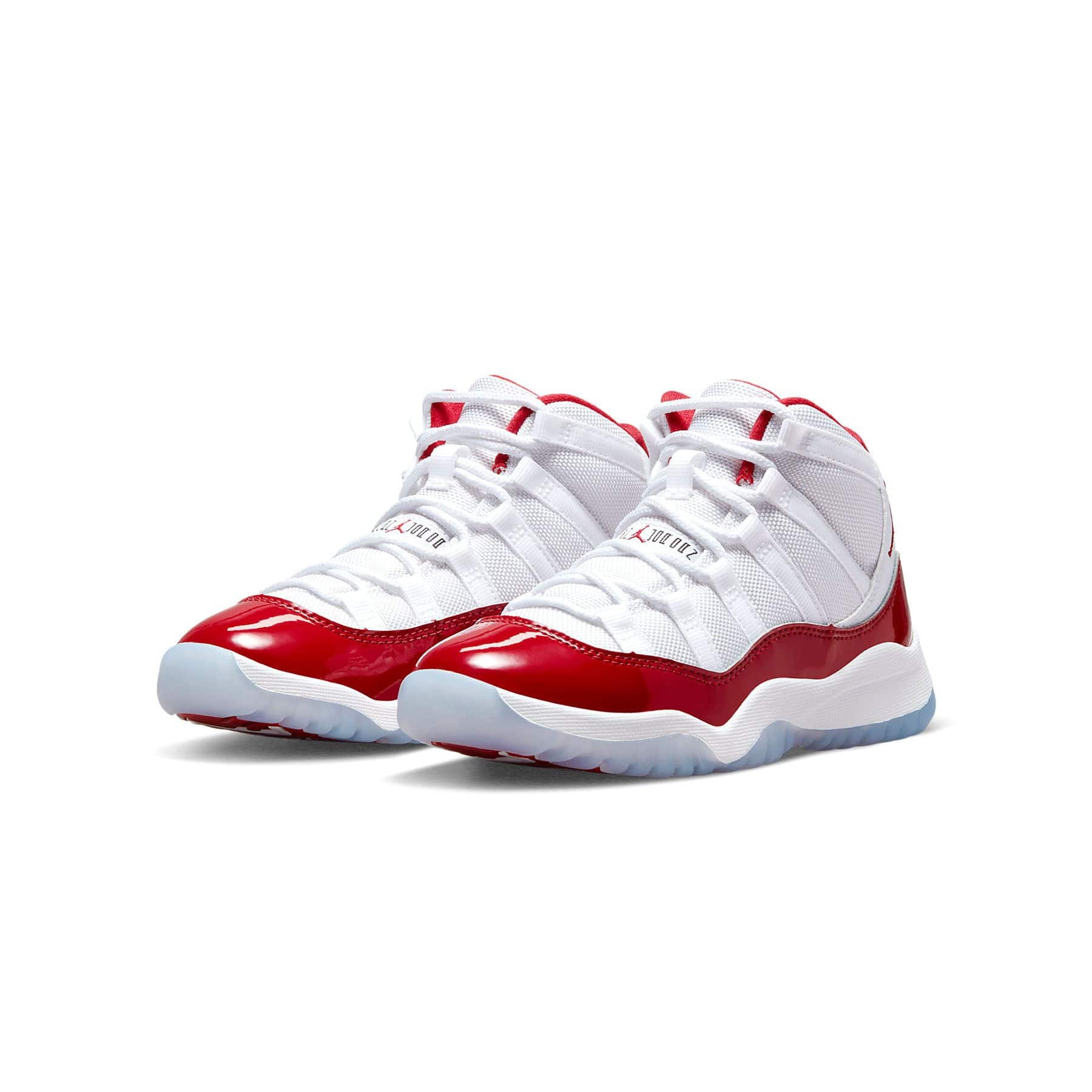 SHIPS NOW! Air Jordan 11 XI selling white varsity red Cherry 378039-116 size 12c