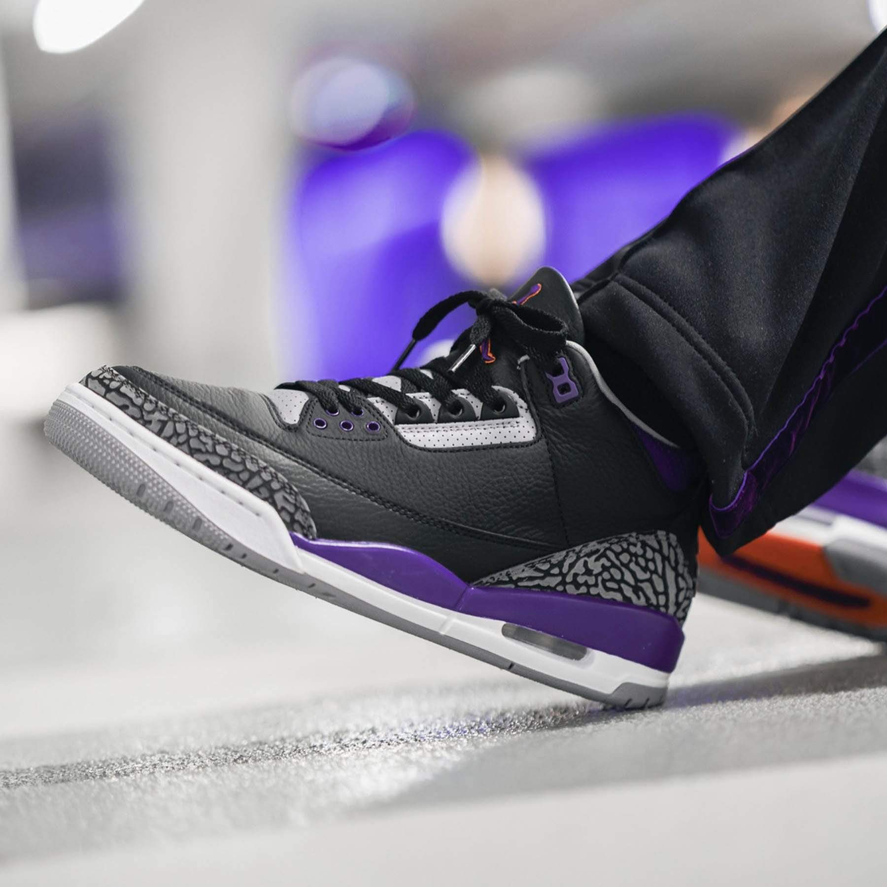Air Jordan 3 Retro 'Court Purple' — Kick Game