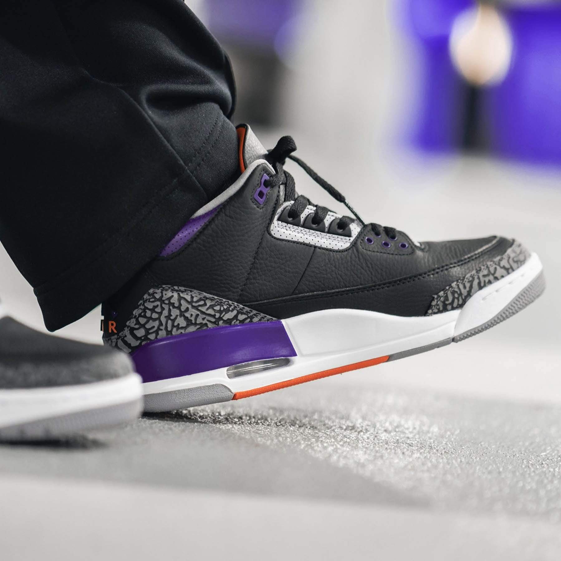 Jordan 3 violet best sale