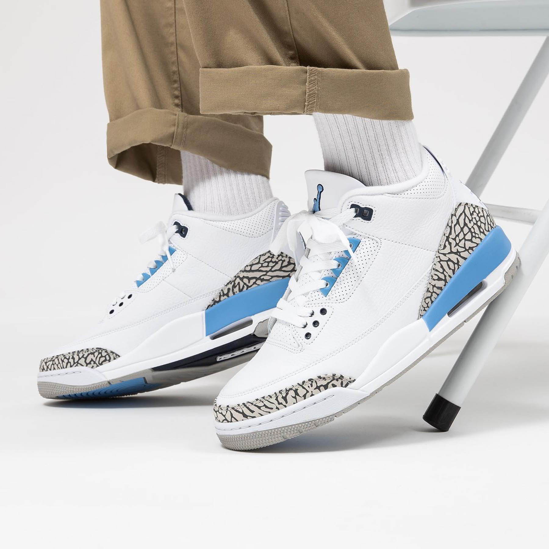 Air Jordan 3 Retro 'UNC' — Kick Game