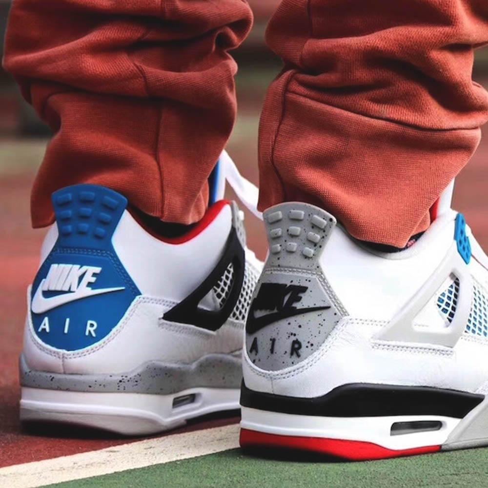 Air jordan 4 clearance retro what the