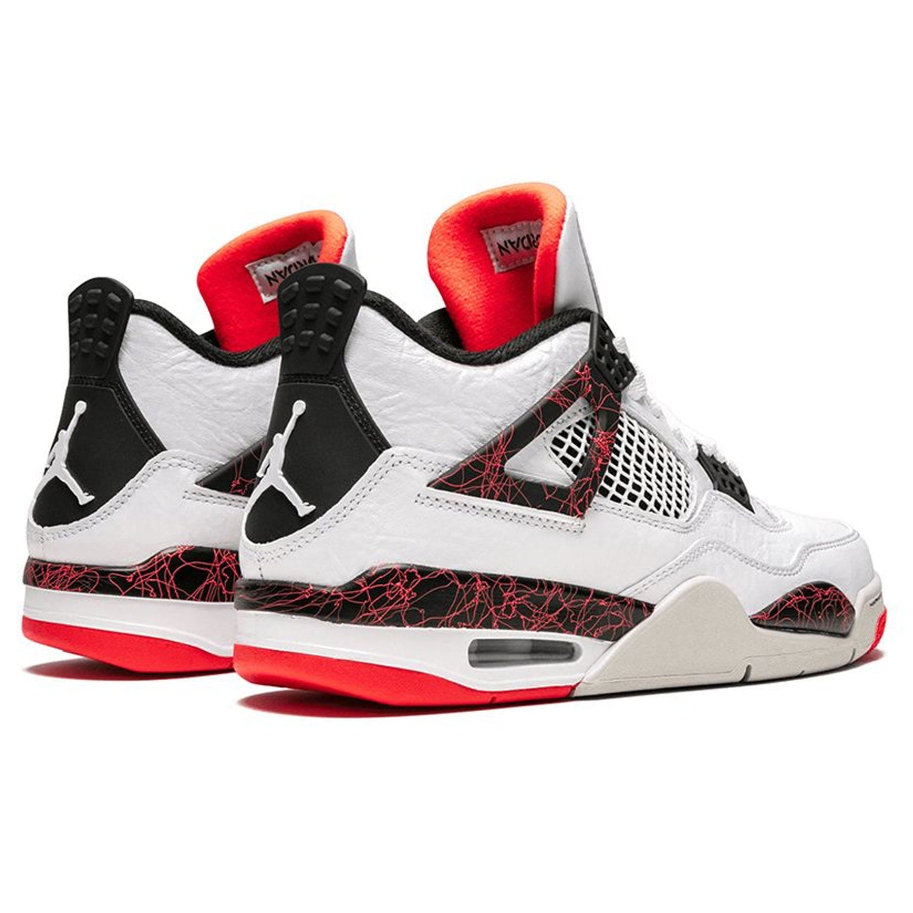 White black bright on sale crimson jordan 4