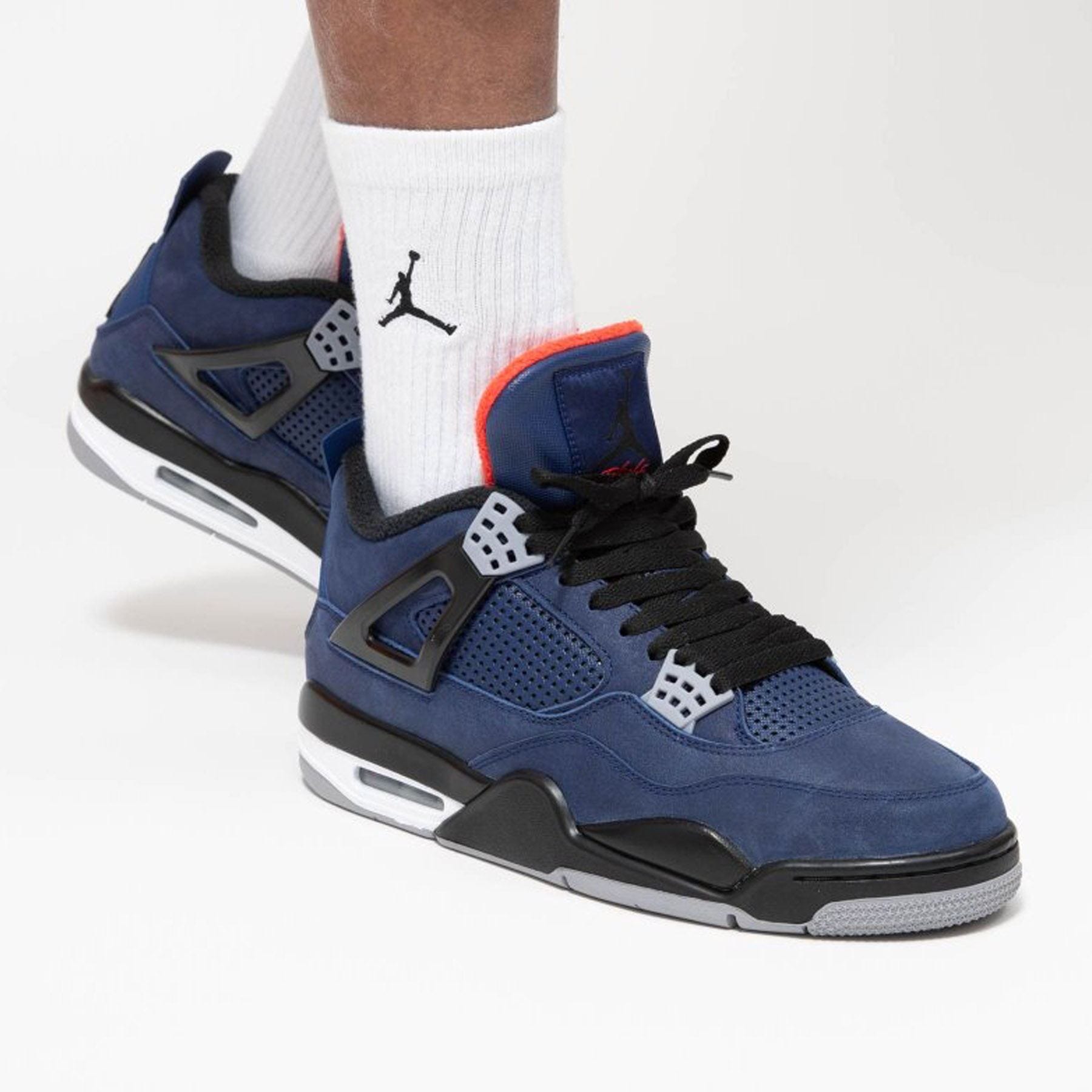 Jordan 4 on sale winter loyal blue