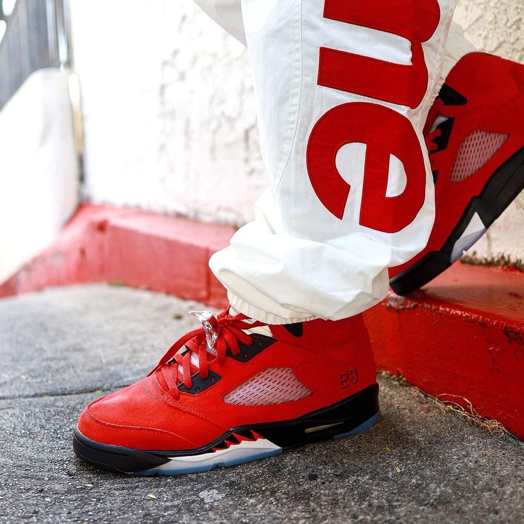 Raging bull 5s on hot sale feet