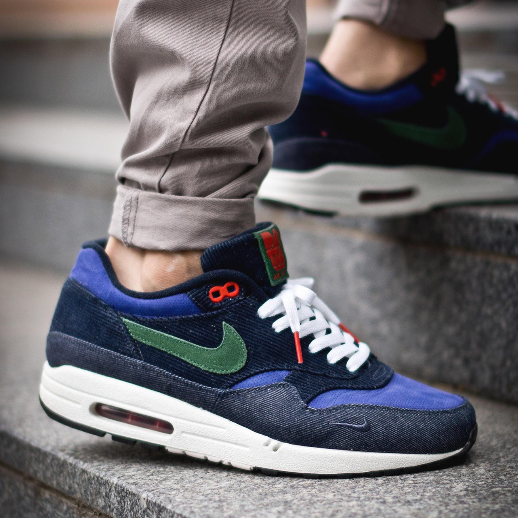 Patta x Nike Air Max 1 Premium QS 'Denim Corduroy' — Kick Game