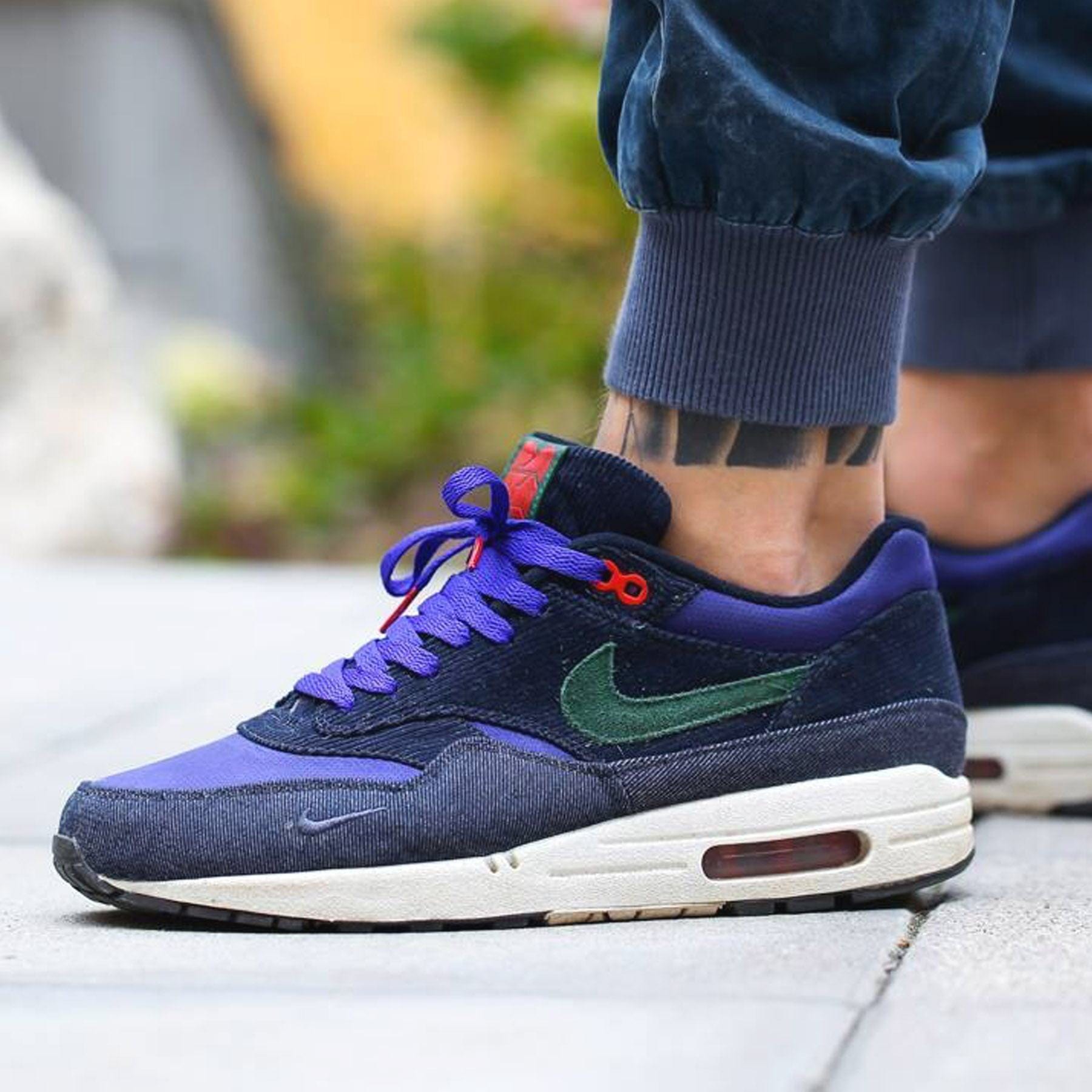 Patta x Nike Air Max 1 Premium QS 'Denim Corduroy' — Kick Game