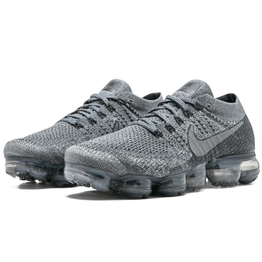 Vapormax on sale flyknit grey