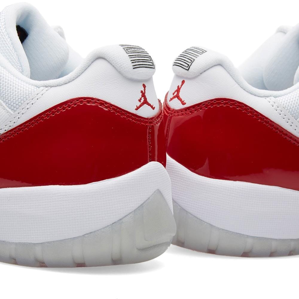 Jordan retro 11 low sale cherry 216