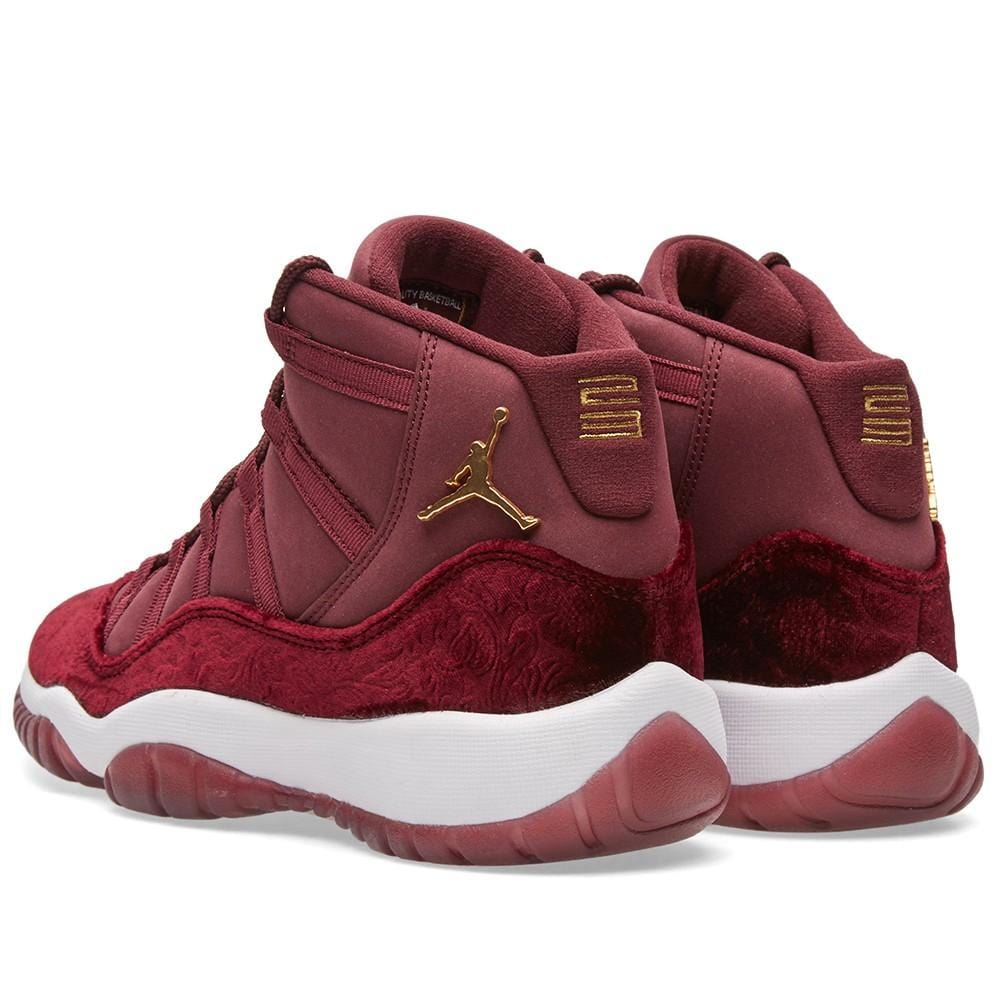 Air jordan 11 clearance gs heiress velvet