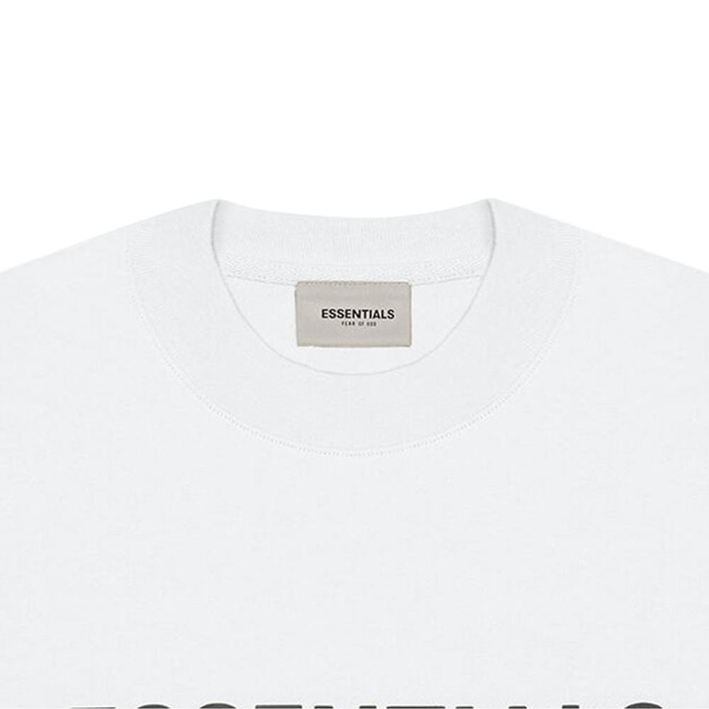 Fear of god essentials 3d silicon applique discount crewneck