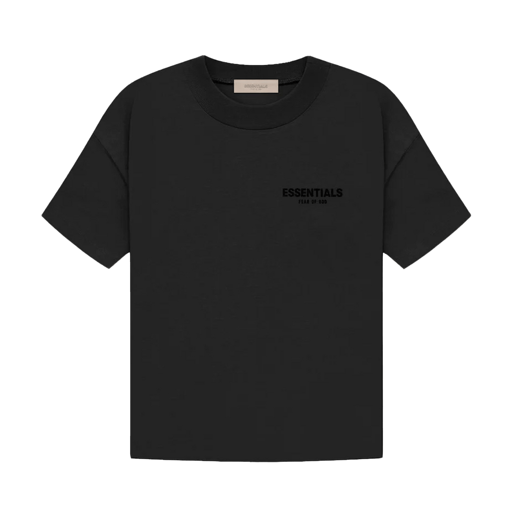 Fear of ArvindShops T-shirt - Essentials T cotton \'Stretch sheer-panel shrt - FW22 Limo\' God Sacai —