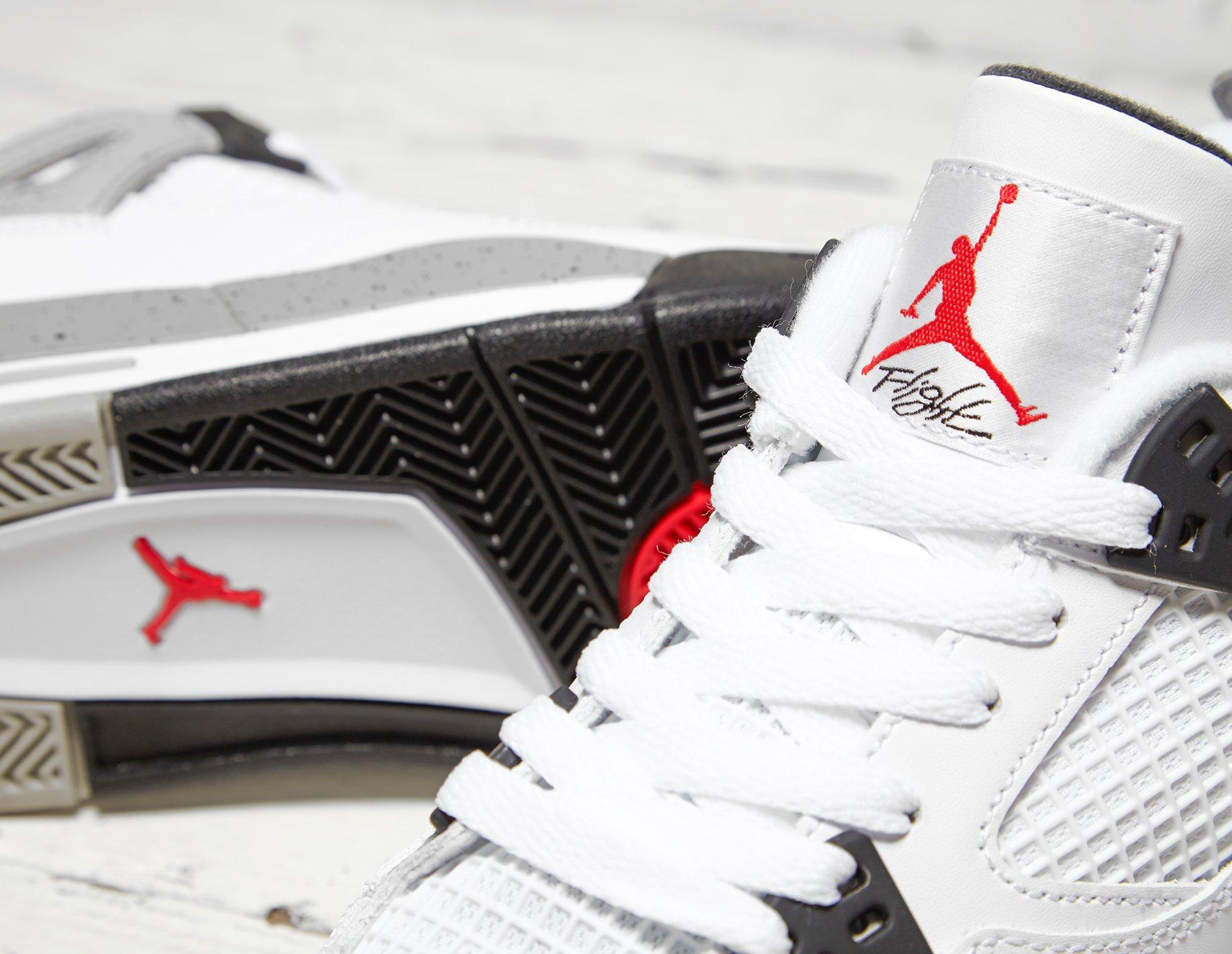 AIR JORDAN 4 89 OG WHITE CEMENT JUNIOR — Kick Game