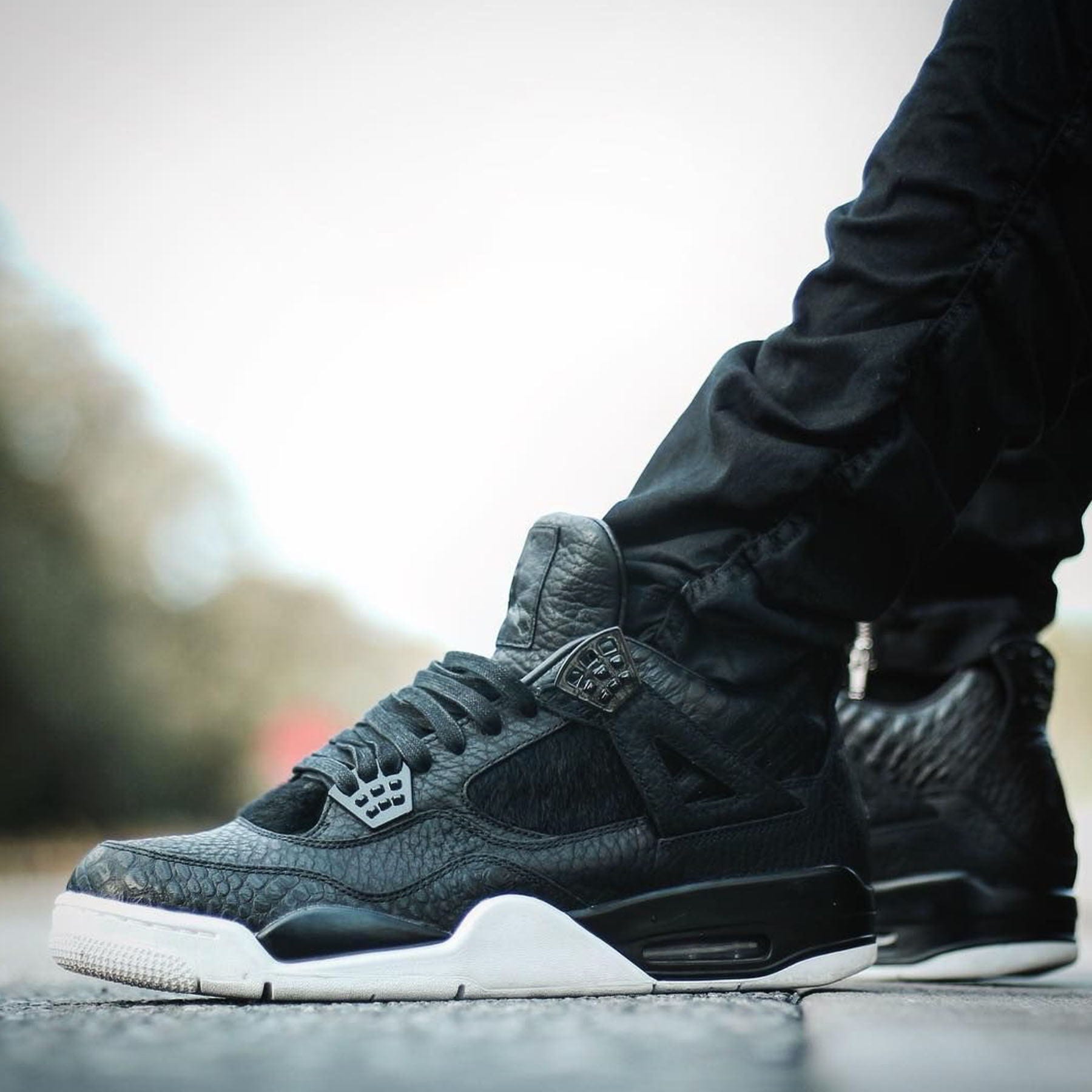 Jordan 4 shop pinnacle black