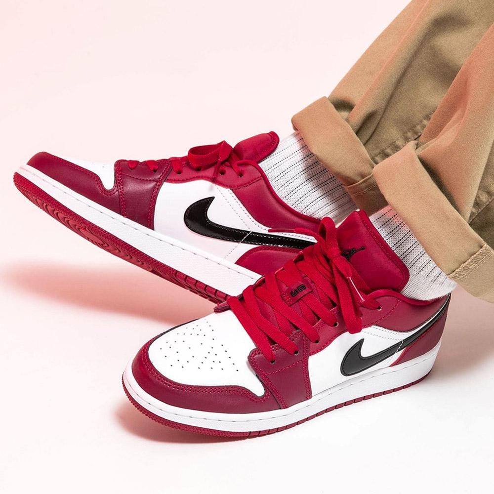 Nike jordan 1 low noble clearance red