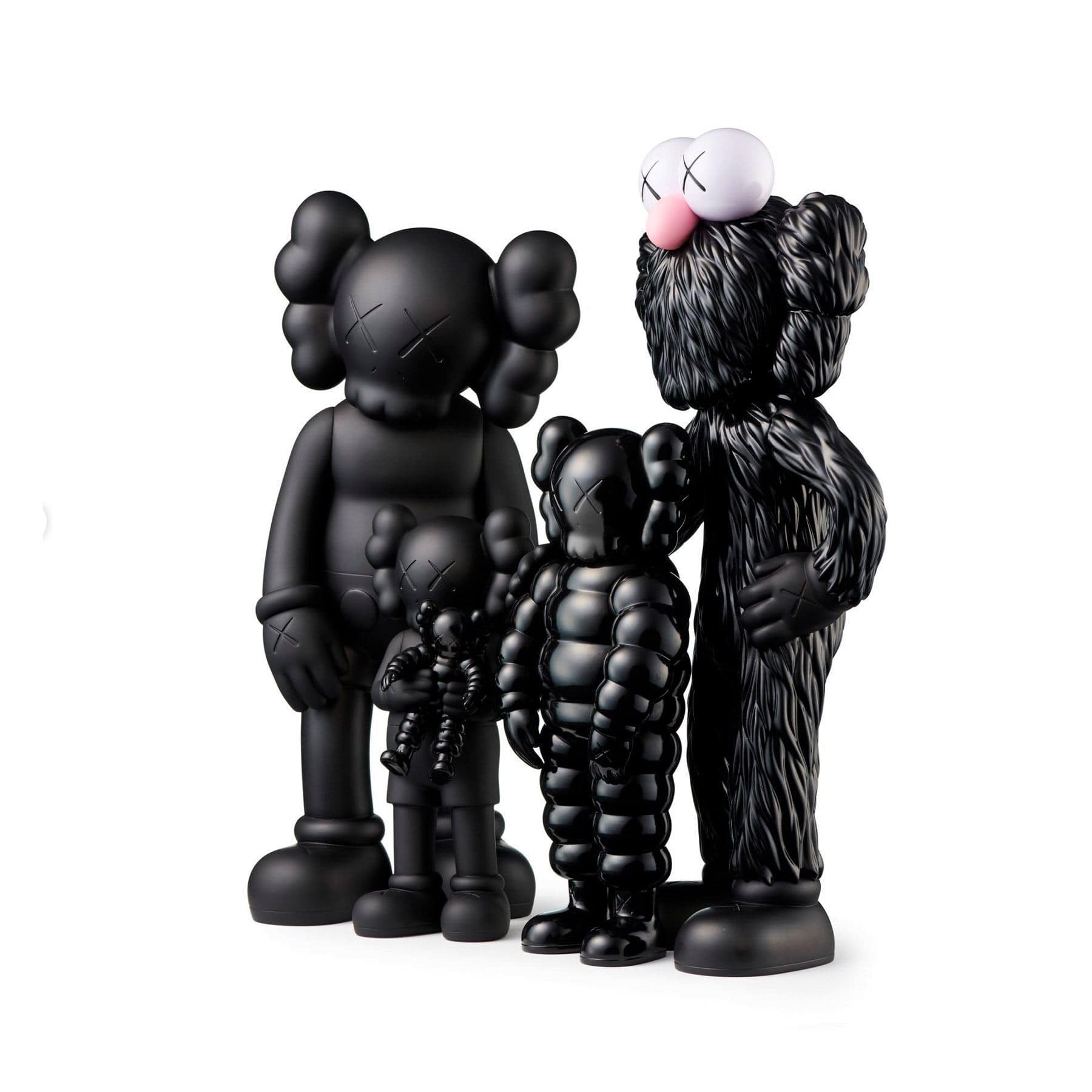 KAWS FAMILY Figures 'Black' — Kick Game