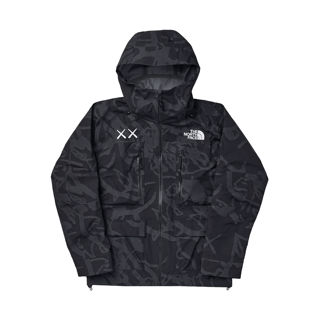 The North Face x KAWS Freeride Jacket 'Black Dragline Print' - Kick Game