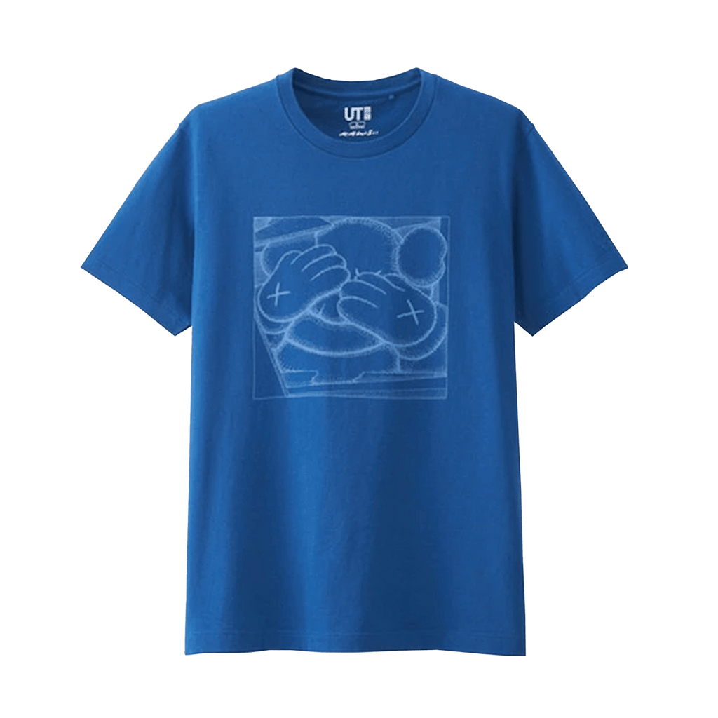 KAWS x Uniqlo Chum Tee (Asia Sizing) Blue - Kick Game