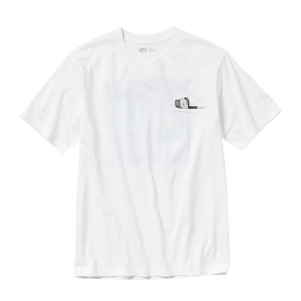 KAWS x UNIQLO UT Graphic T-shirt half 'White' - UrlfreezeShops