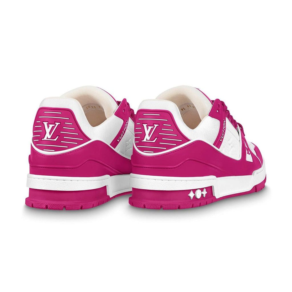 Louis Vuitton run away purple sneakers trainers size 6 eu 39 White