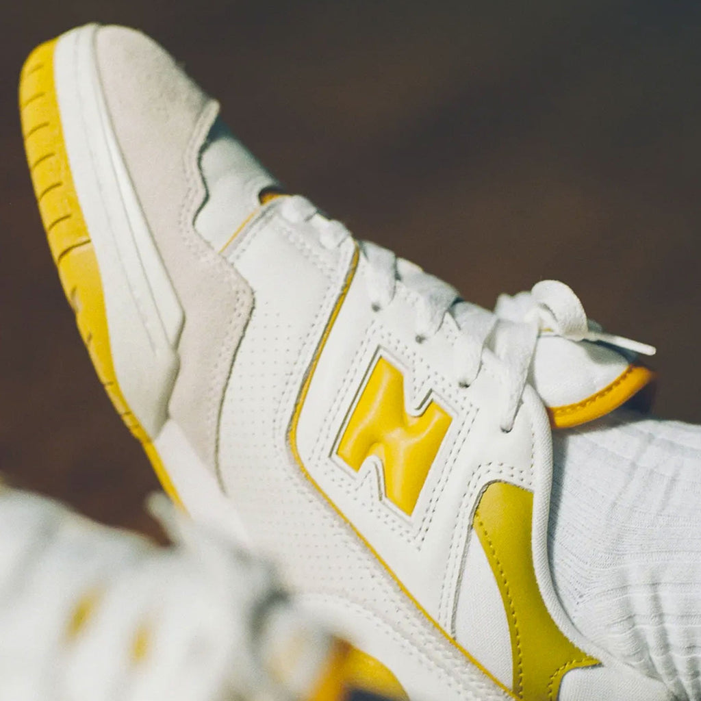 New Balance 550 Sea Salt 'Varsity Gold' - Kick Game