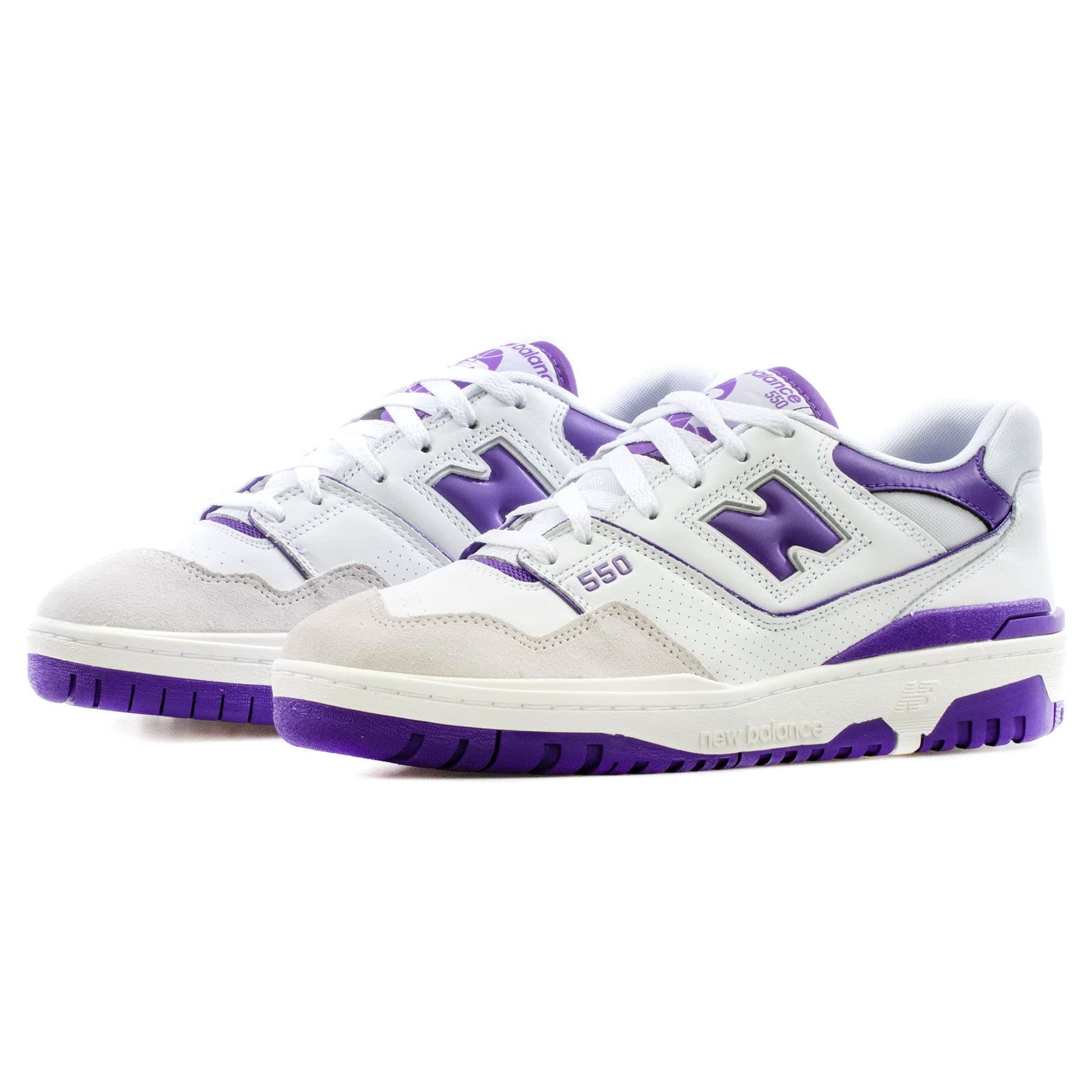 New balance hotsell white purple