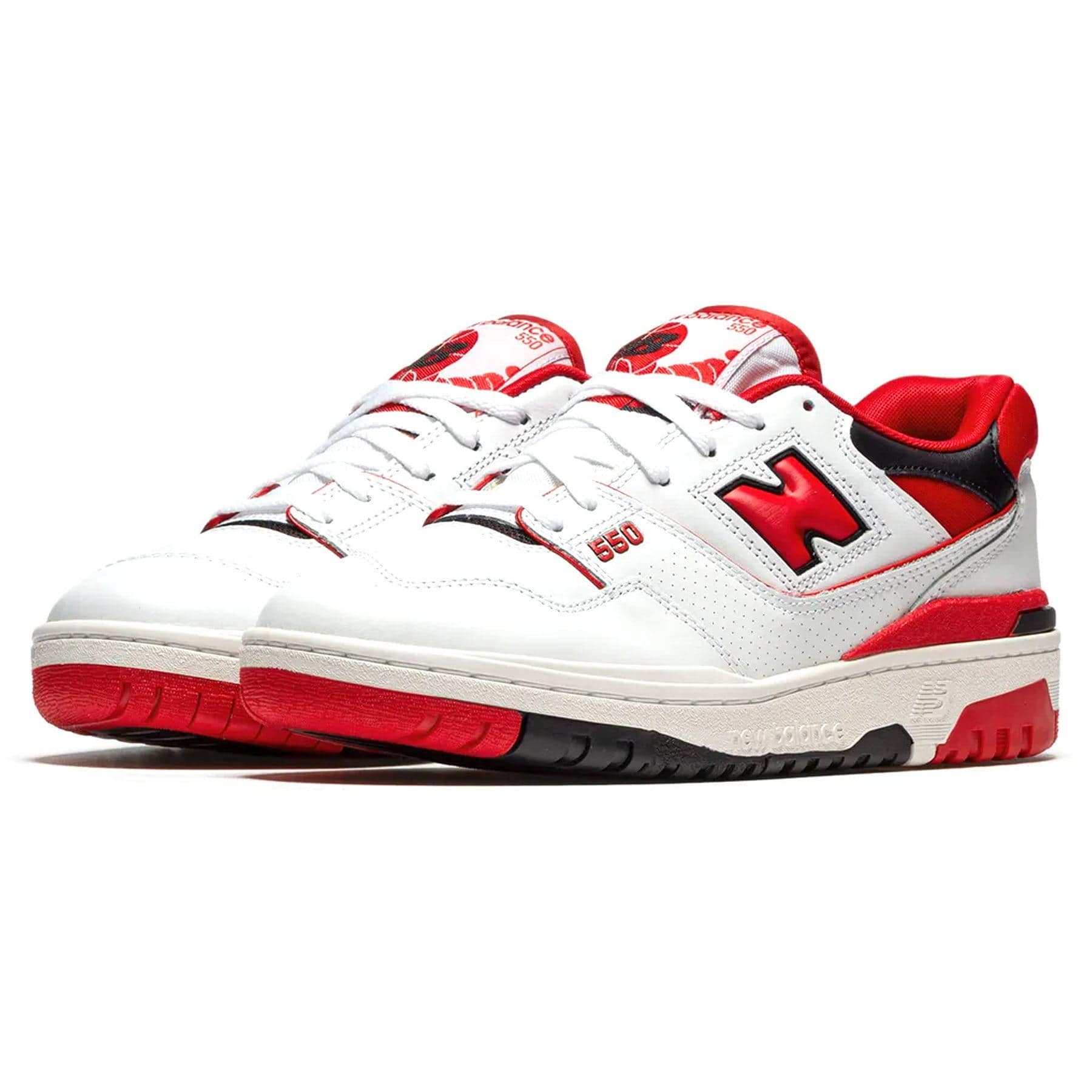 new balance 550 white red BB550SE1 2