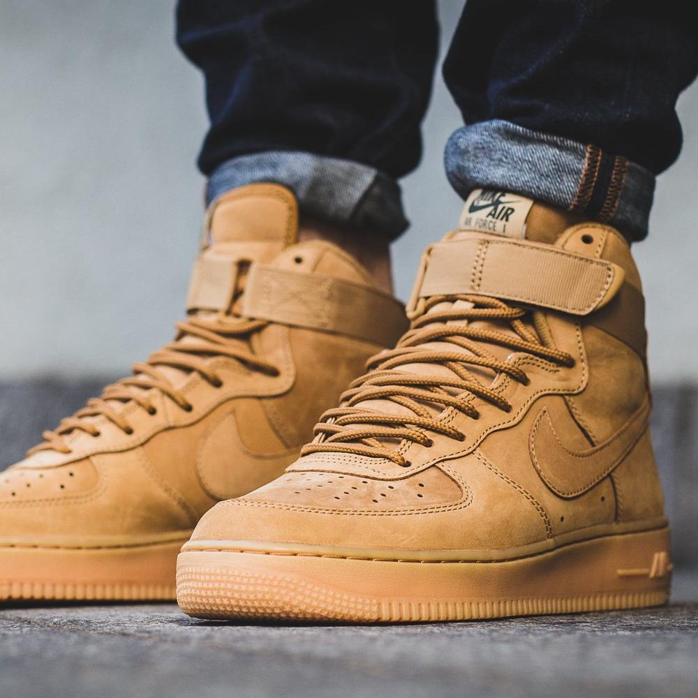 Nike air force store 1 high lv8 flax