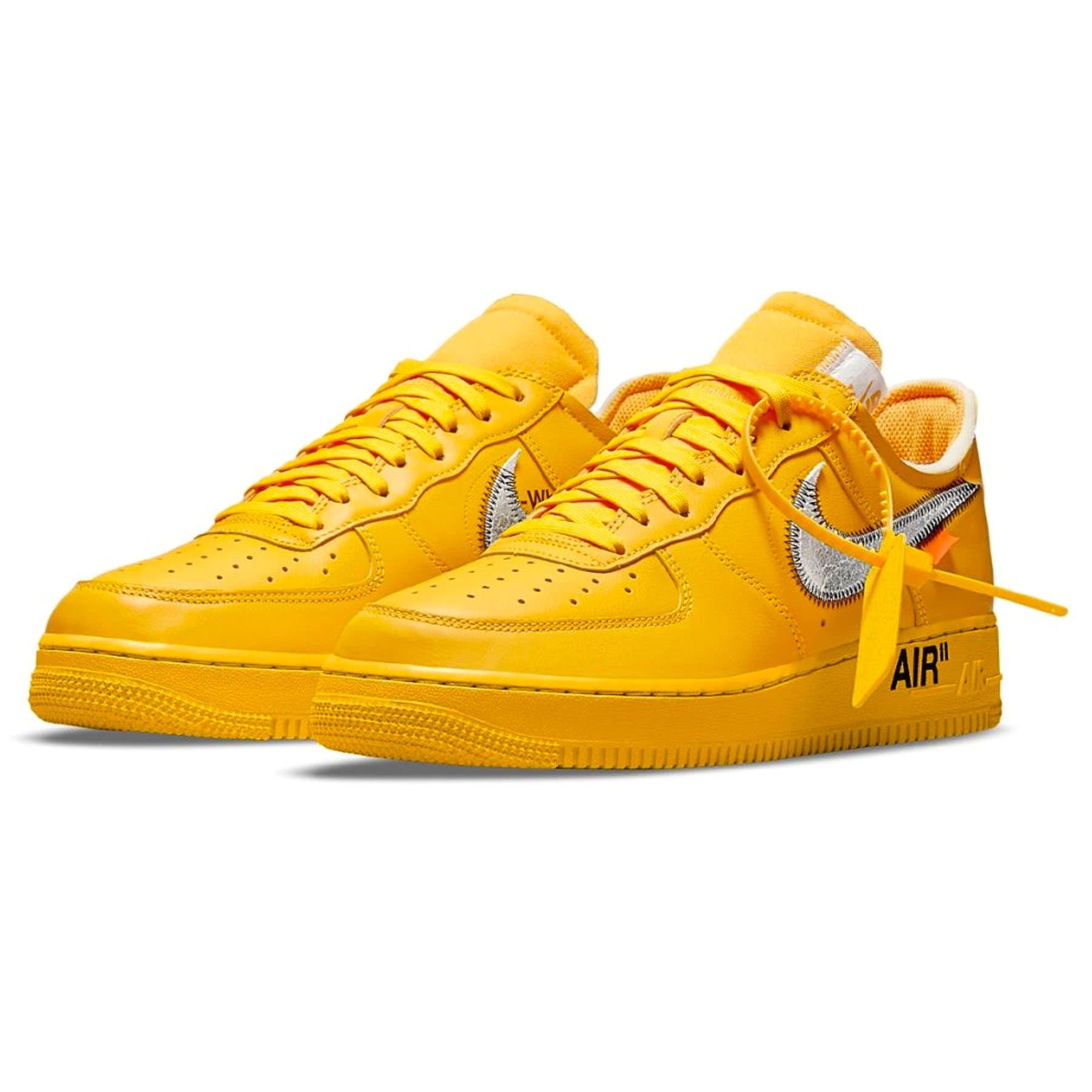 Off White x Nike Air Force 1 Low Lemonade Kick Game