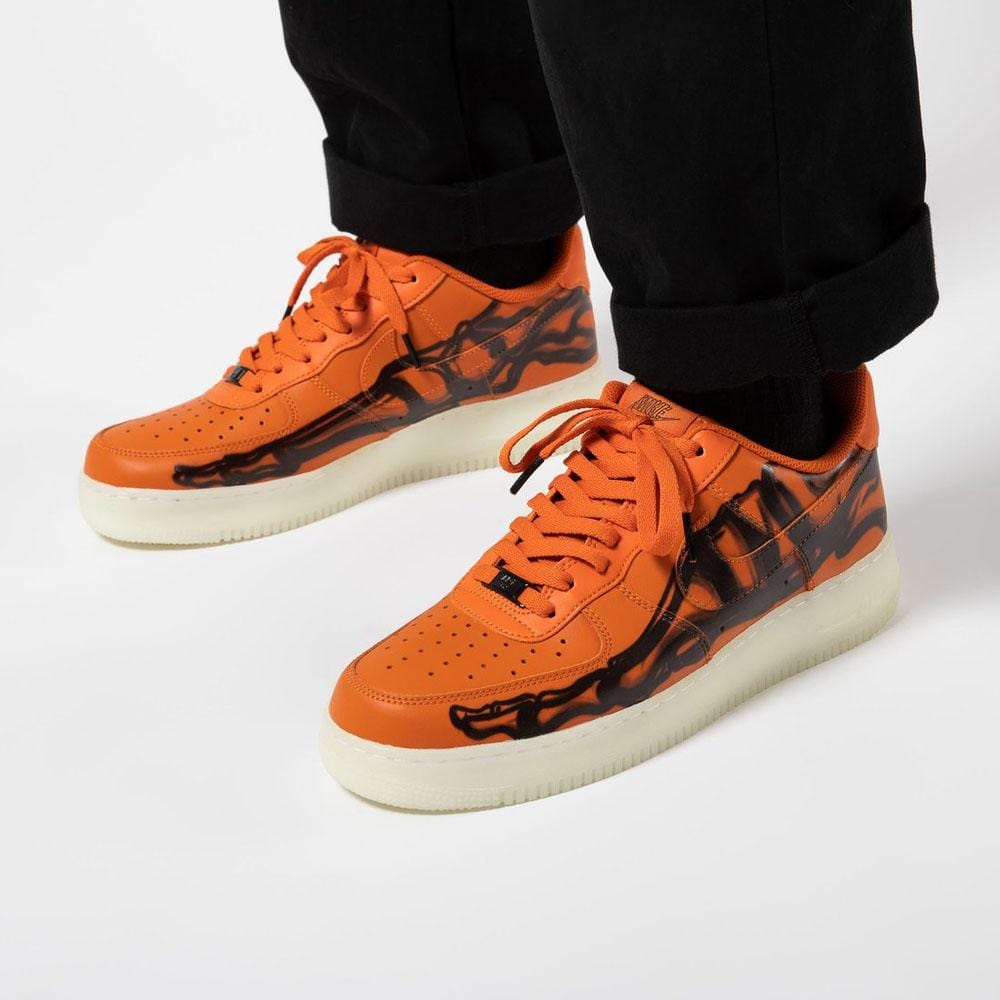 Nike air force 1 cheap low orange