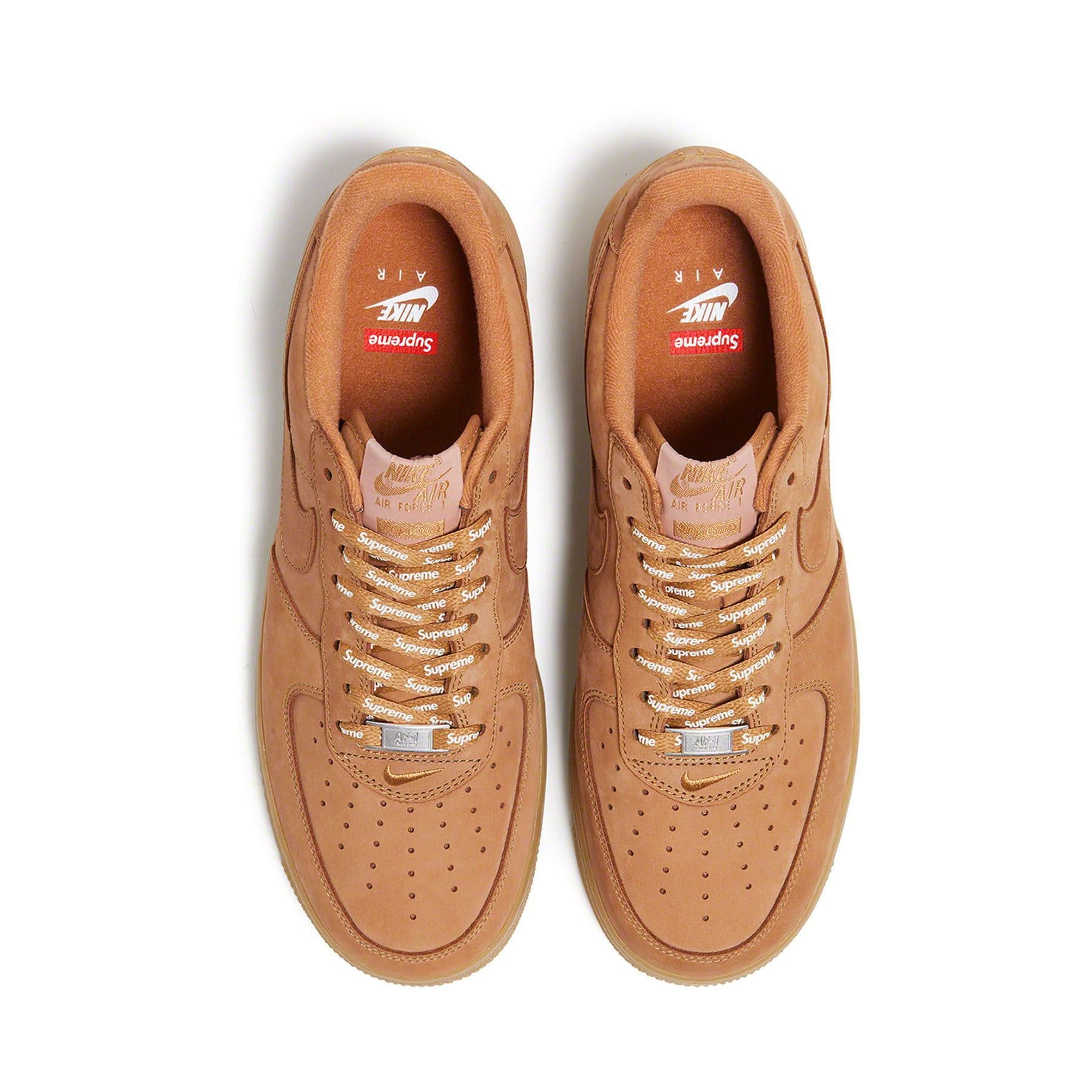 Supreme x Nike Air Force 1 Low SP 'Flax' — Kick Game