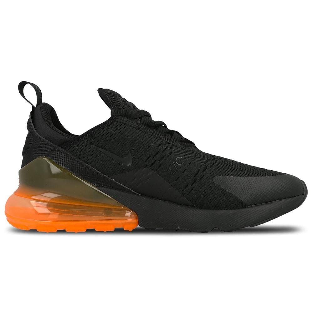 Nike air max 270 (black 2024 / black - total orange)