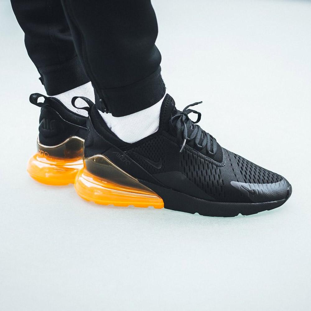 Air max 270 shop black orange yellow