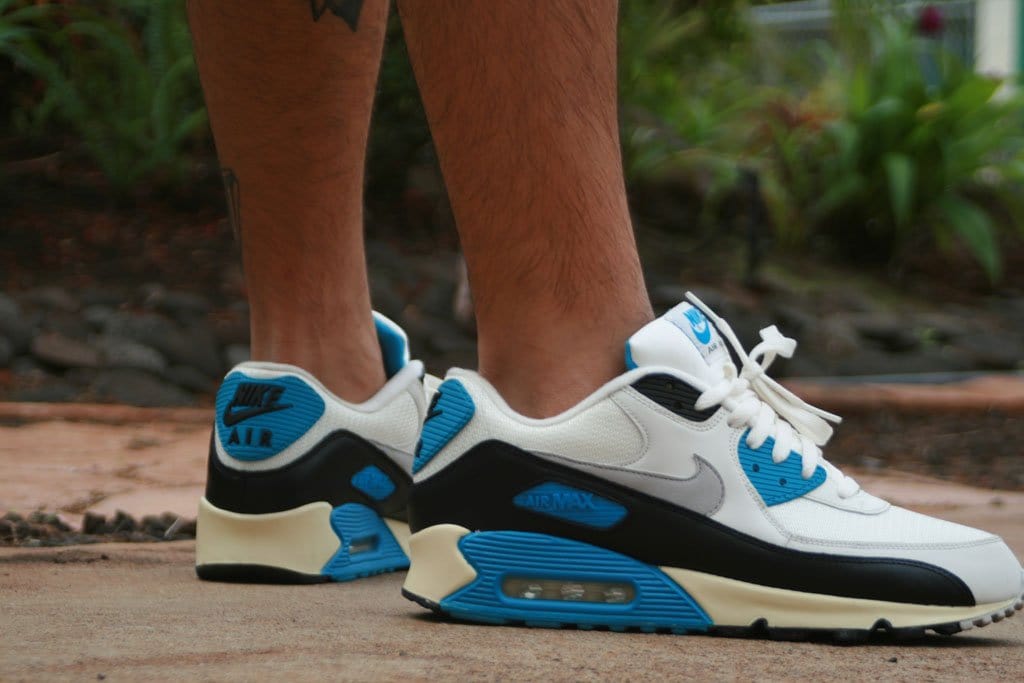 Air max 90 2024 og laser blue