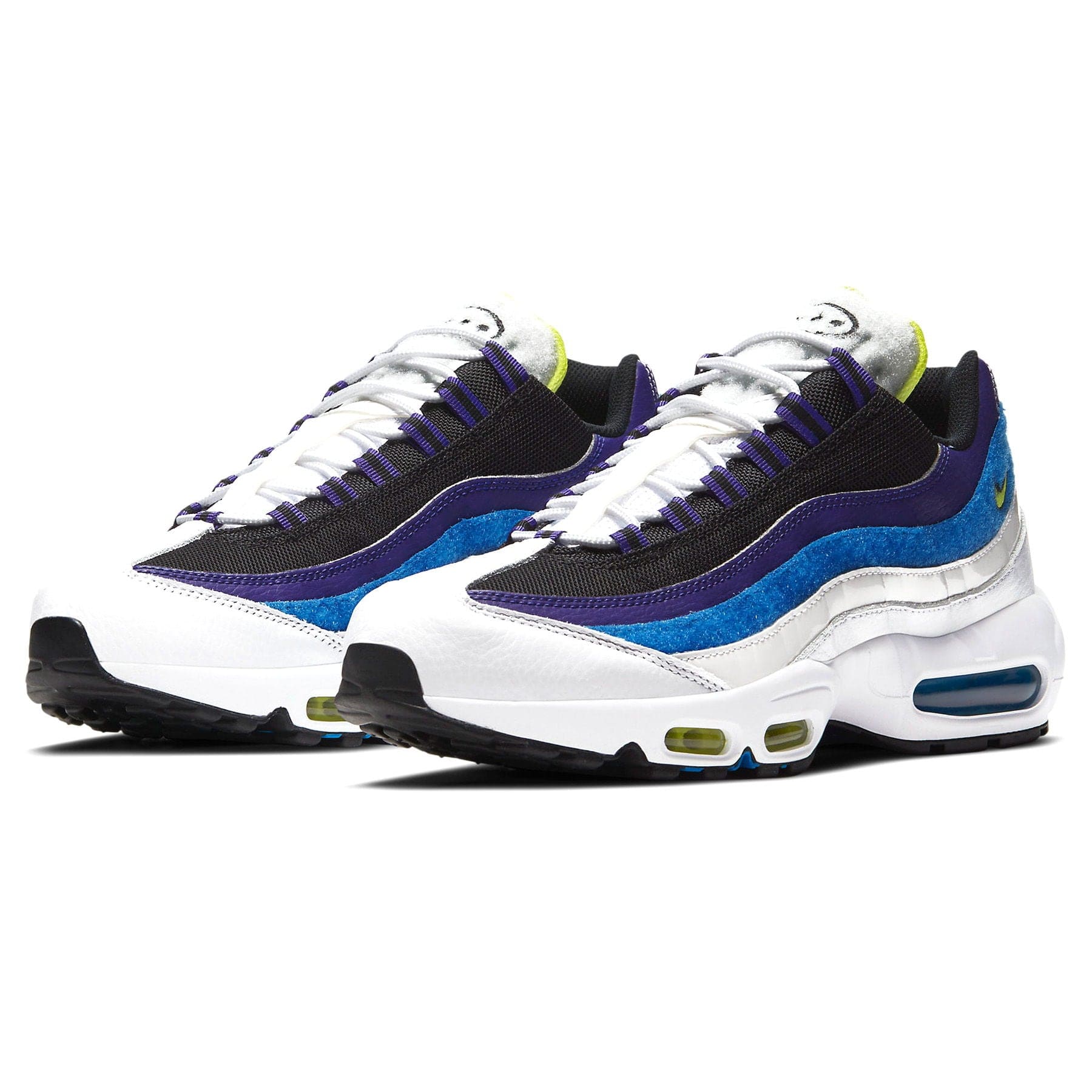 Air max 95 black white outlet purple