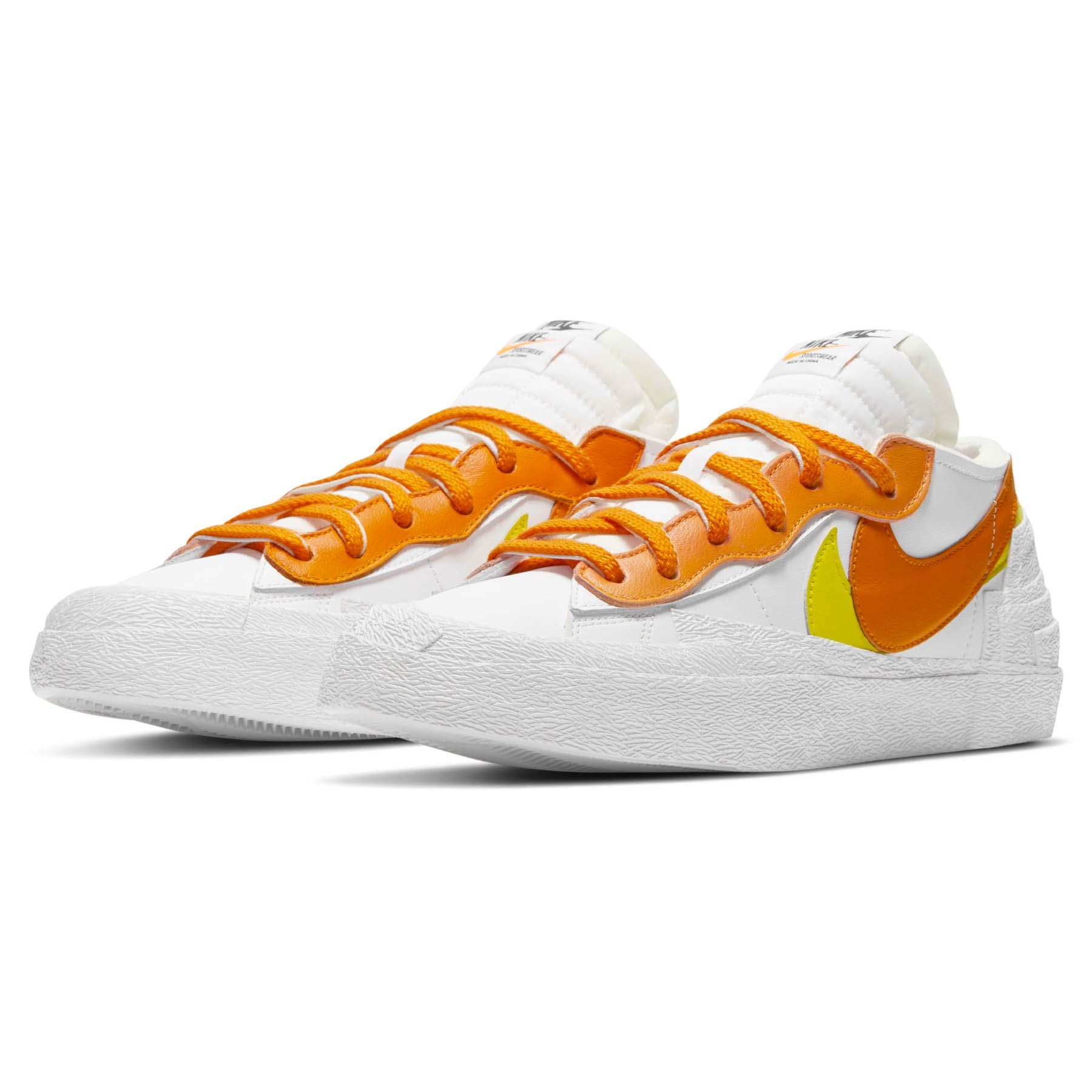 Sacai x Nike Blazer Low 'Magma Orange' — Kick Game