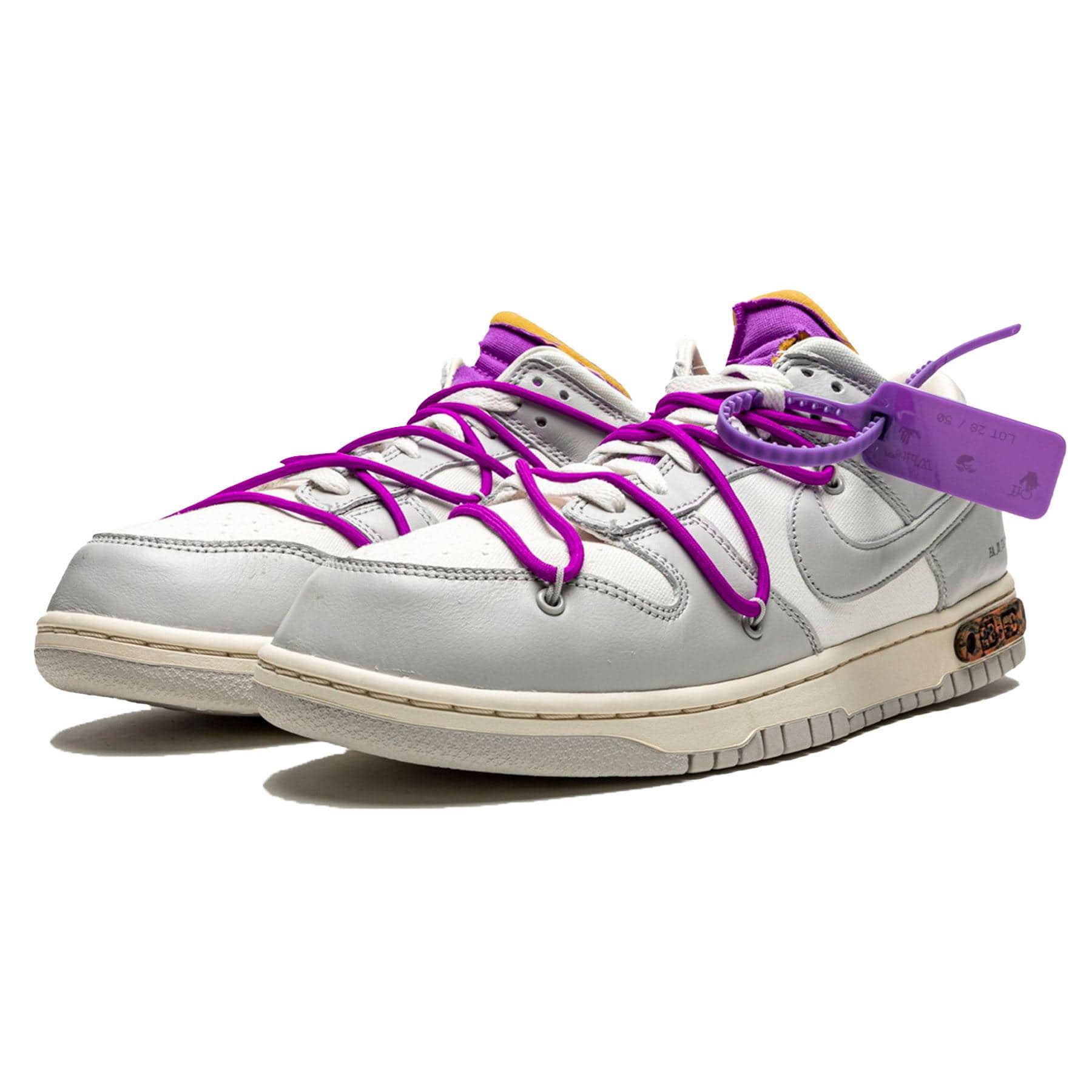 Off-White x Nike Dunk Low 'Lot 28 of 50' — Kick Game