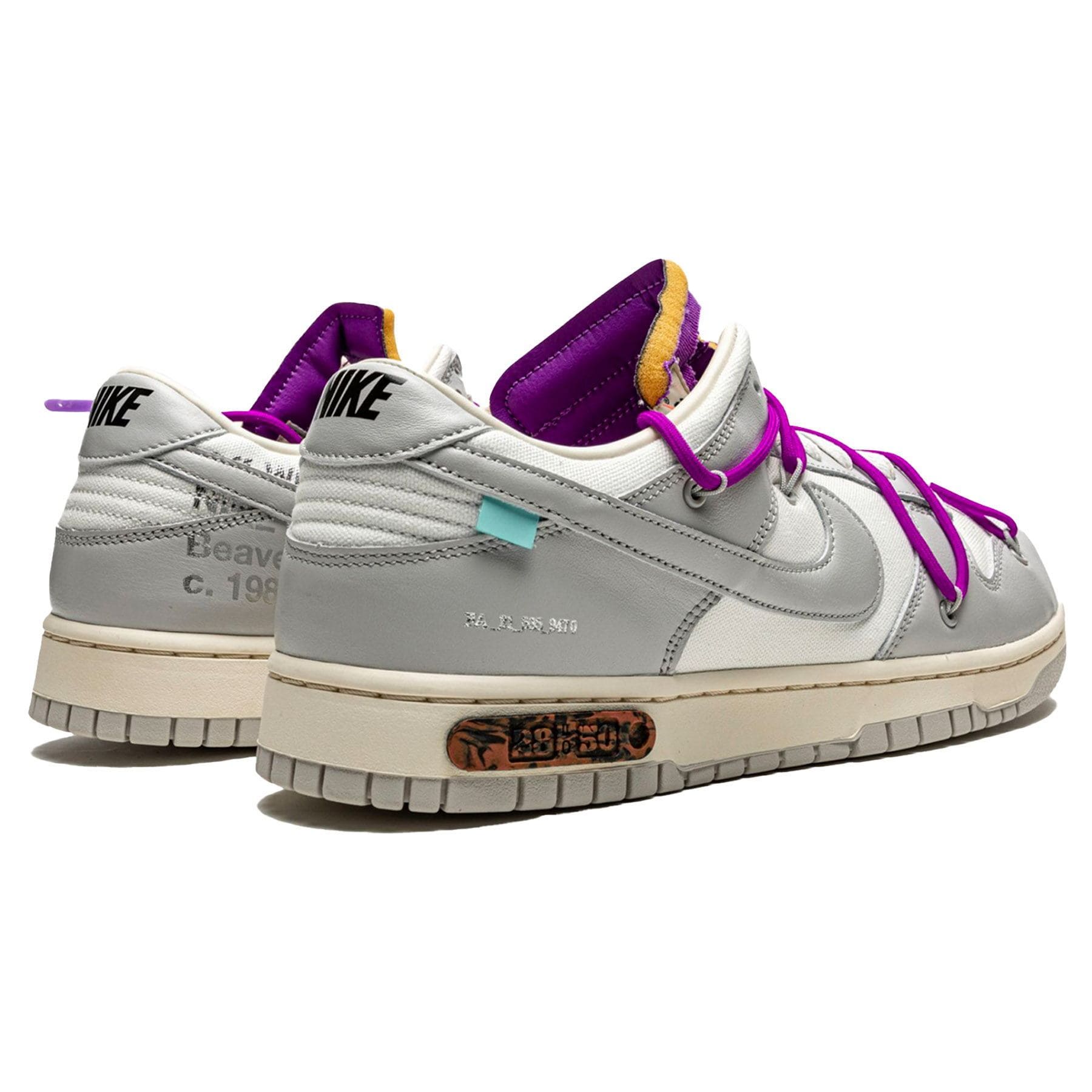 Off-White x Nike Dunk Low 'Lot 28 of 50' — Kick Game