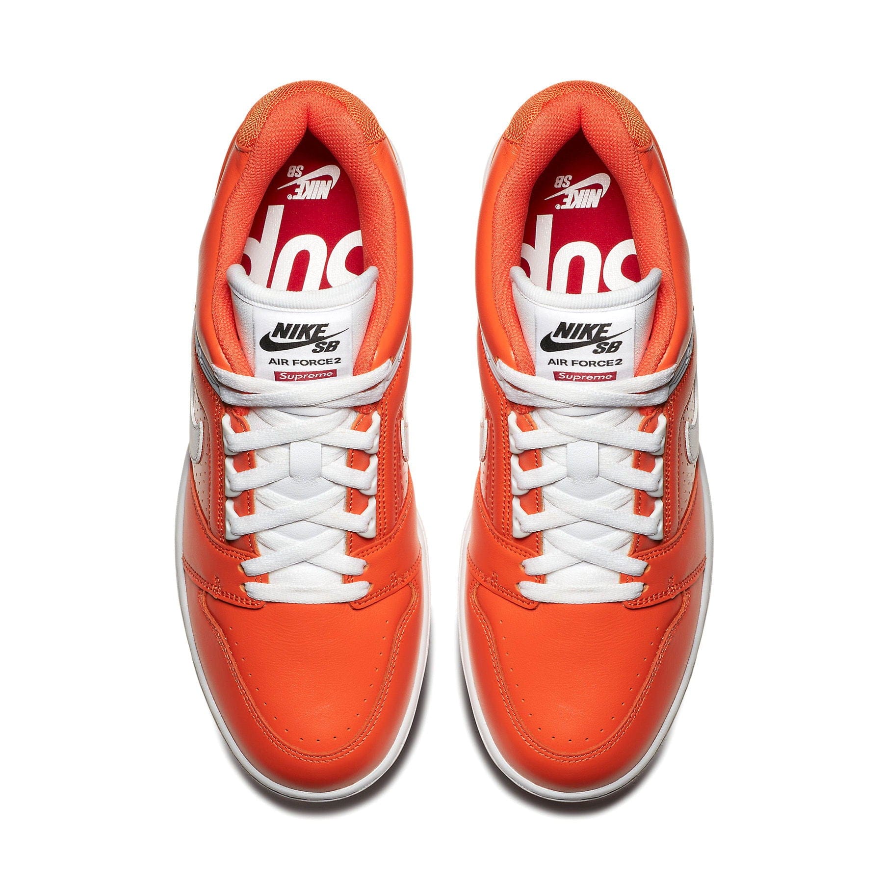 Supreme air shop force 2 red