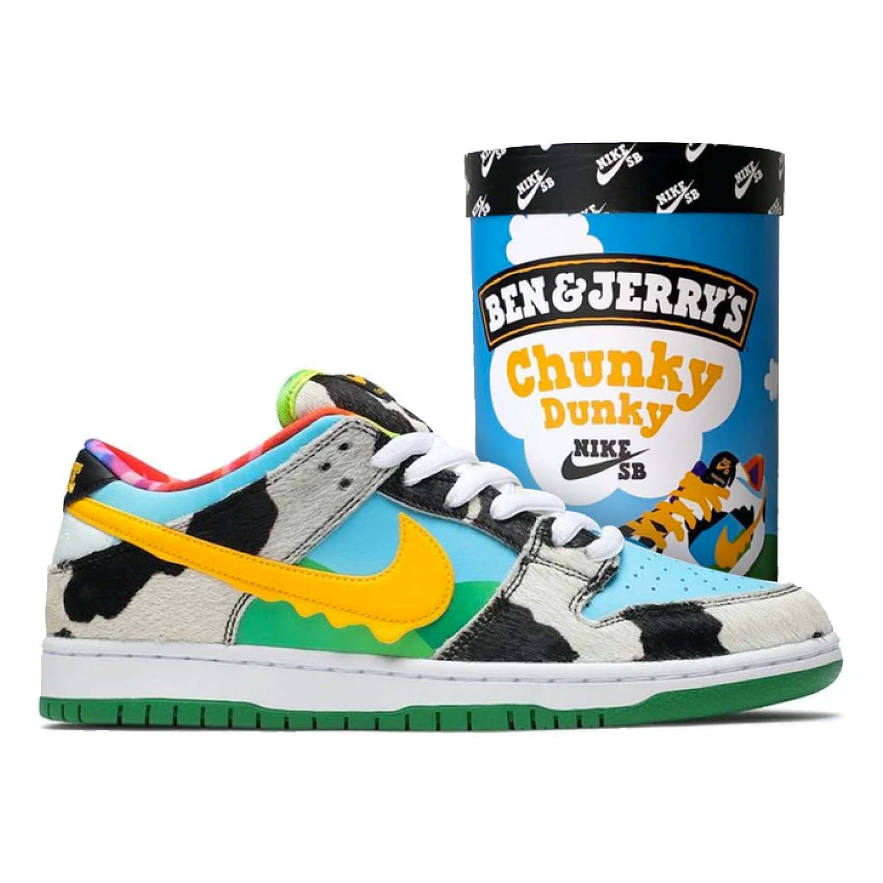 Ben & Jerry's x Dunk Low SB 'Chunky Dunky' Special Ice Cream Box