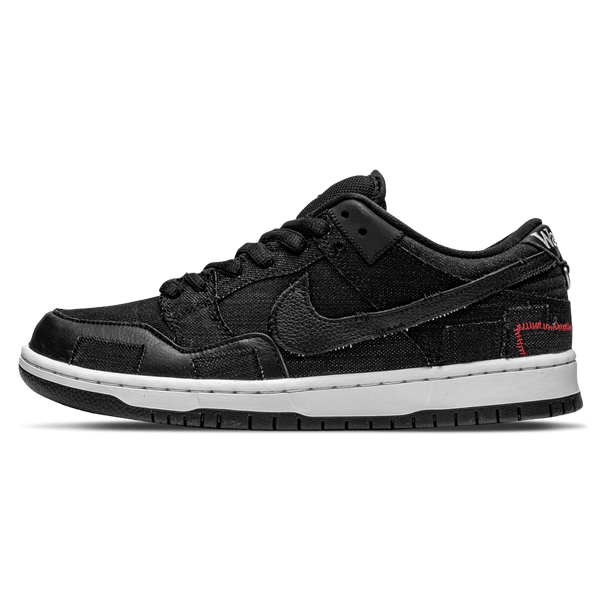 Wasted Youth x Nike Dunk Low SB 'Black Denim' — Kick Game